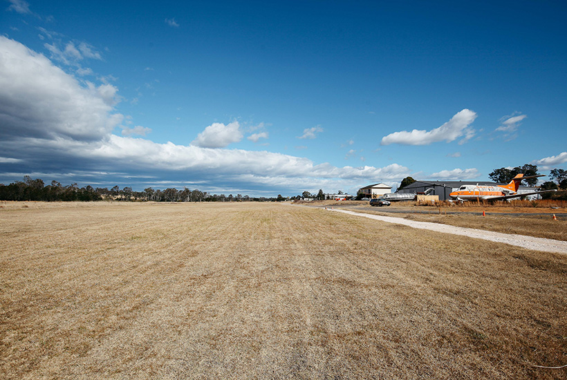 The Oaks Airport near Sydney.
