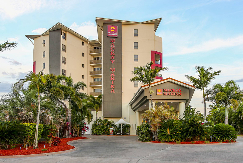 The Mackay Marina Hotel.