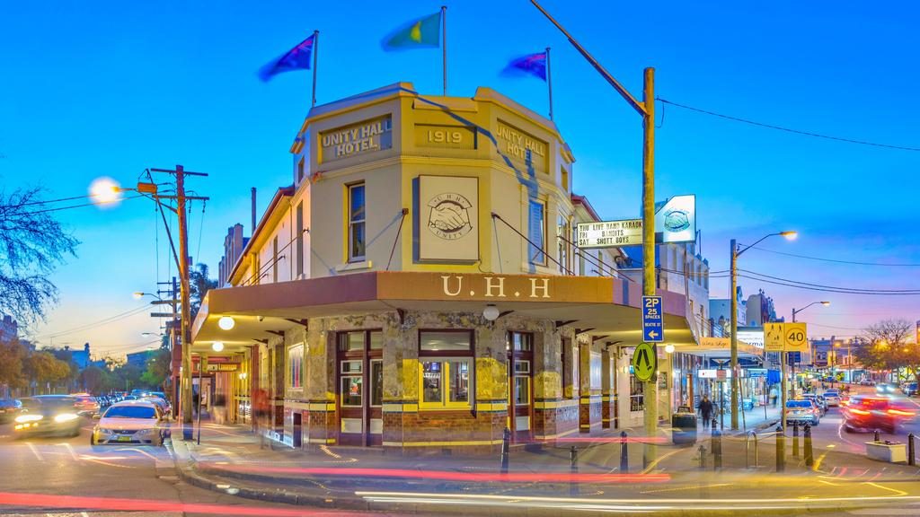 John Singleton seeking $25m for Balmain’s Unity Hall Hotel
