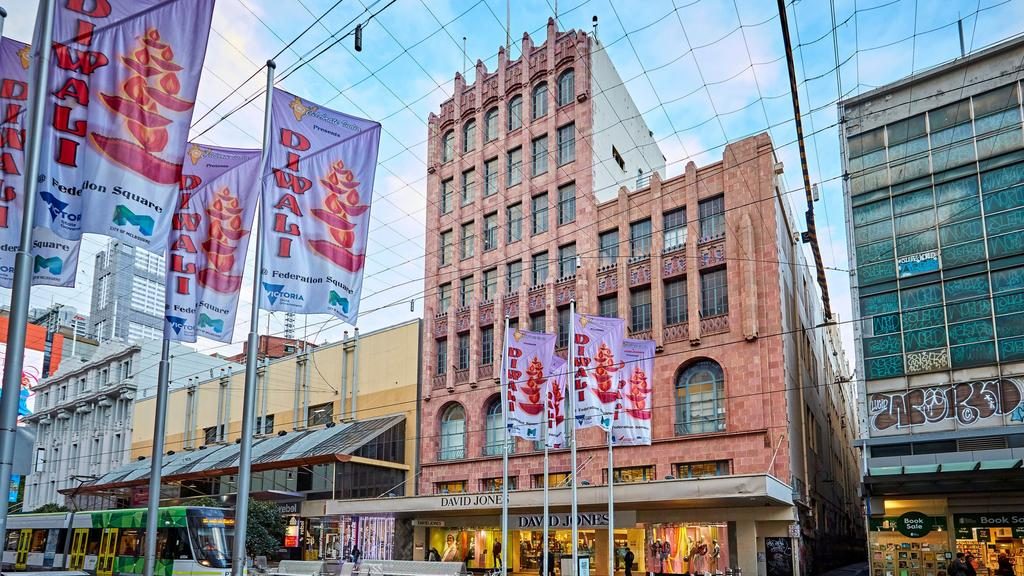 David Jones’ flagship menswear store at 299 Bourke St, Melbourne has hit the market.