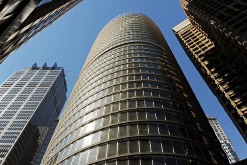 High-rise office buildings are increasingly being redeveloped as residential. Picture: AFP