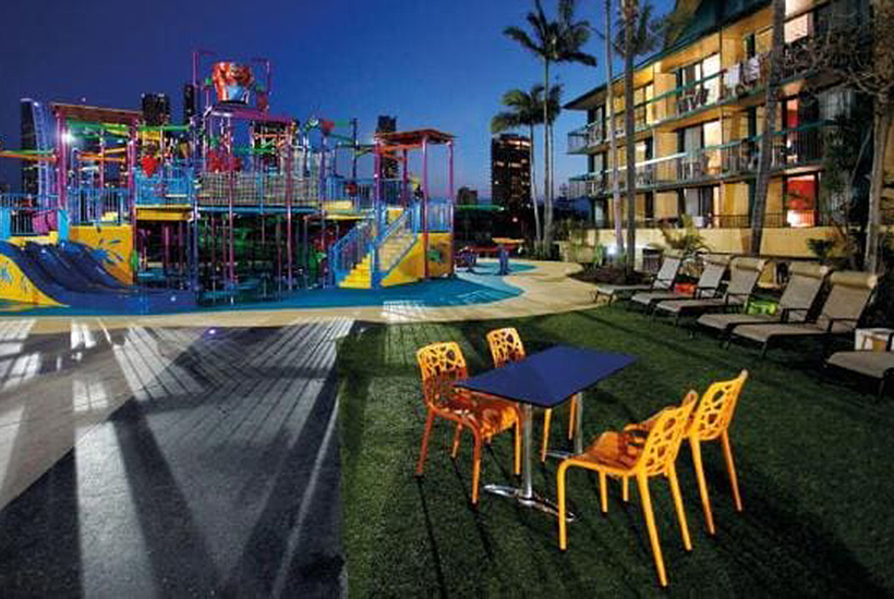 Paradise Resort on the Gold Coast.