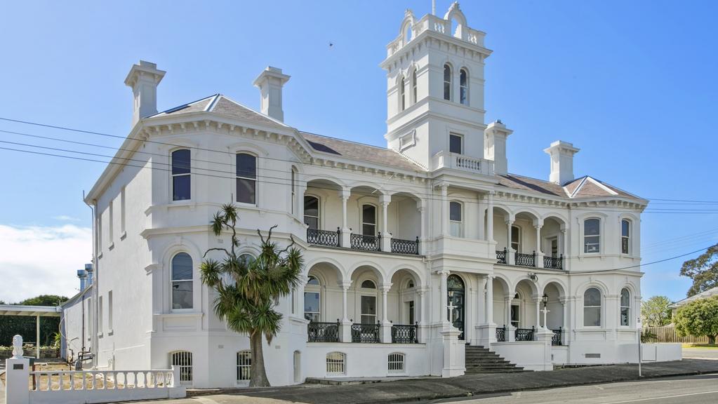 The restored hotel at 34-36 King St, Queenscliff will be auctioned on December 7.