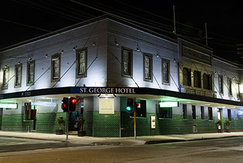 The St George Hotel at Belmore in Sydney.
