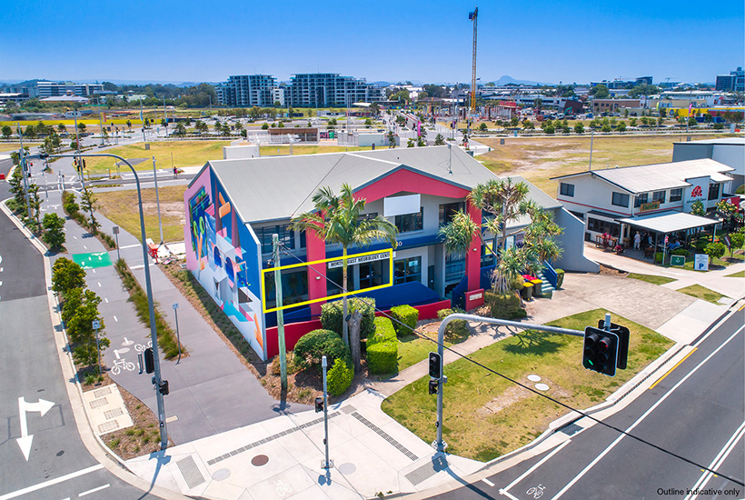 Eye-catching Sunshine Coast building offers blank canvas