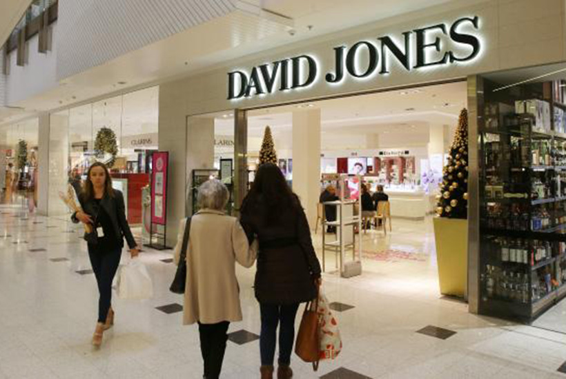 David Jones is among companies planning to roll out a program of cuts and consolidation. Picture Norm Oorloff.
