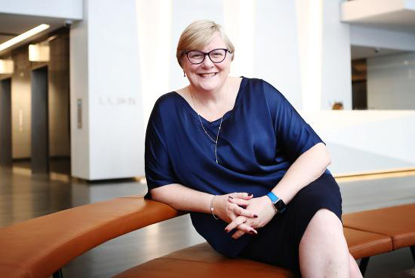 Stockland group executive and chief executive of commercial property, Louise Mason. Picture: Hollie Adams