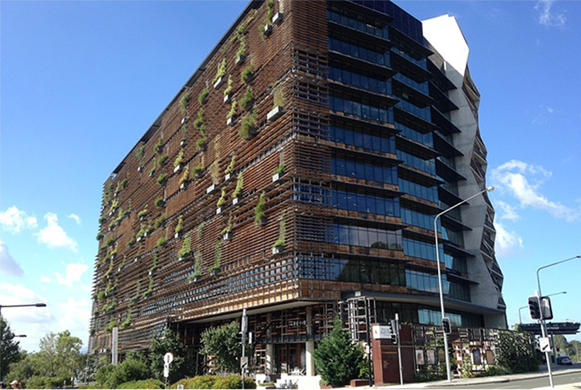 Canberra’s NewActon Nishi Building.
