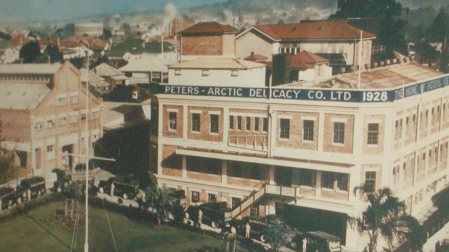 The Peters Ice Cream factories before the restoration. Photo: Supplied
