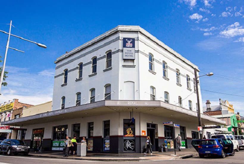 The Royal Hotel in Granville.