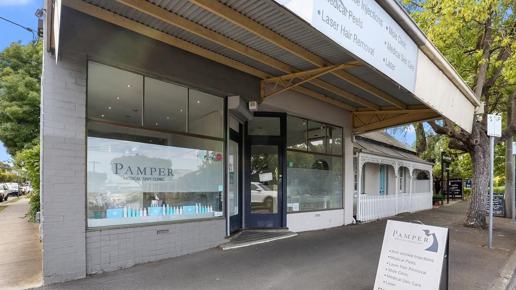 Two established businesses have long-term leases at 313 Pakington St, Newtown.
