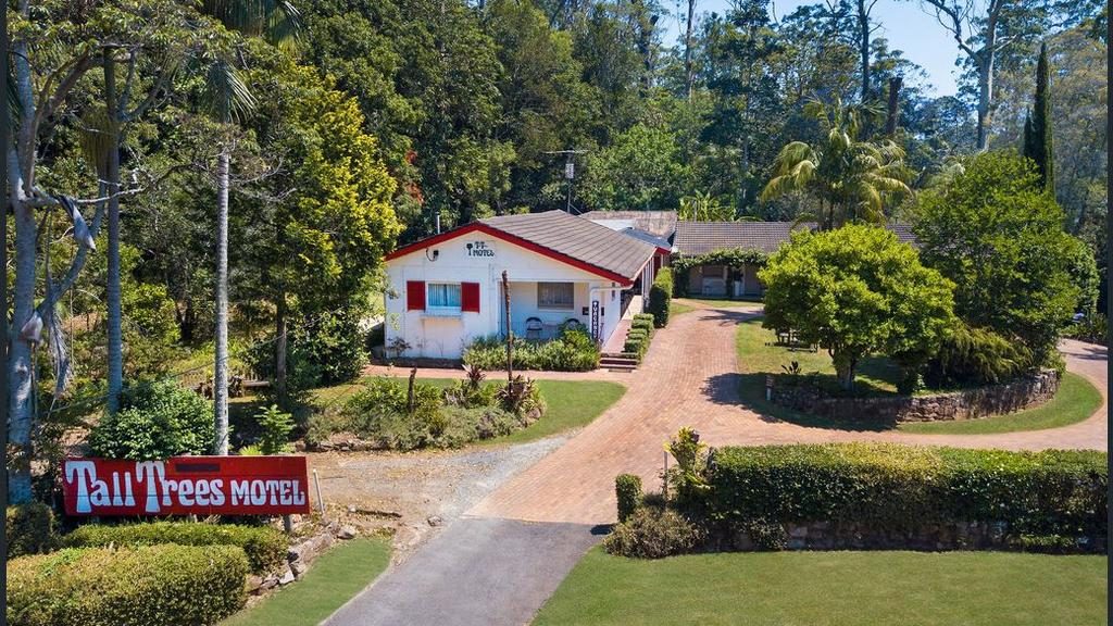 Tall Trees Motel is on the market.
