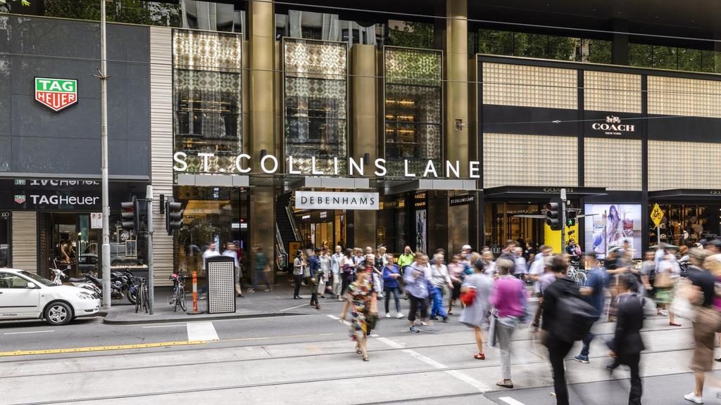 Luxury Melbourne CBD shopping centre St Collins Lane has been listed for sale with expectations it will top $150 million.