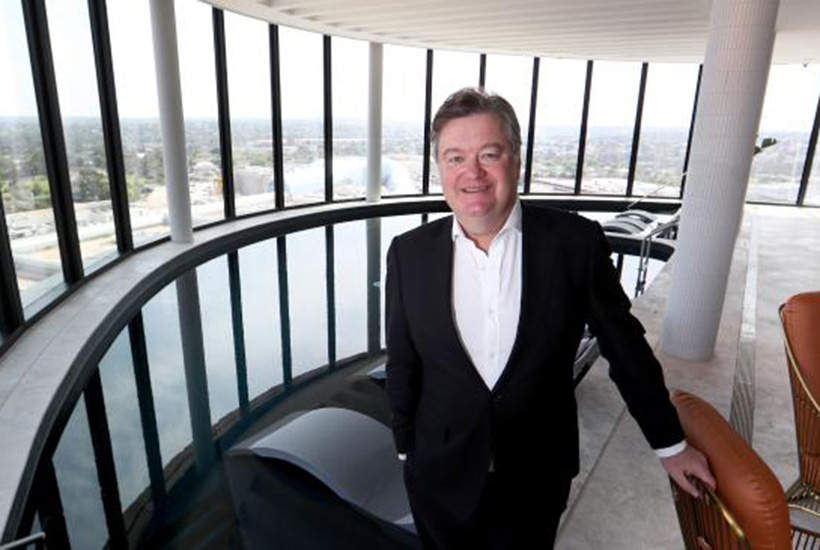 Vicinity centres CEO Grant Kelley. Picture: David Geraghty, The Australian.
