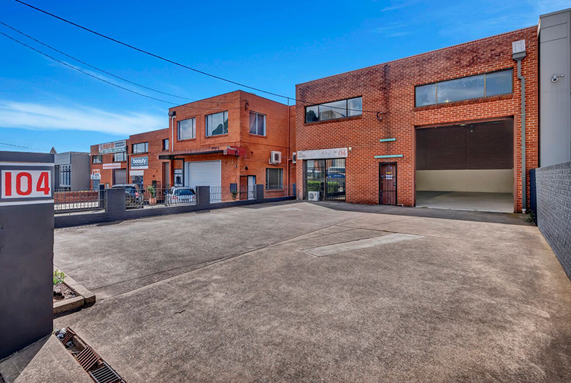 The Five Dock industrial property is a receiver sale.