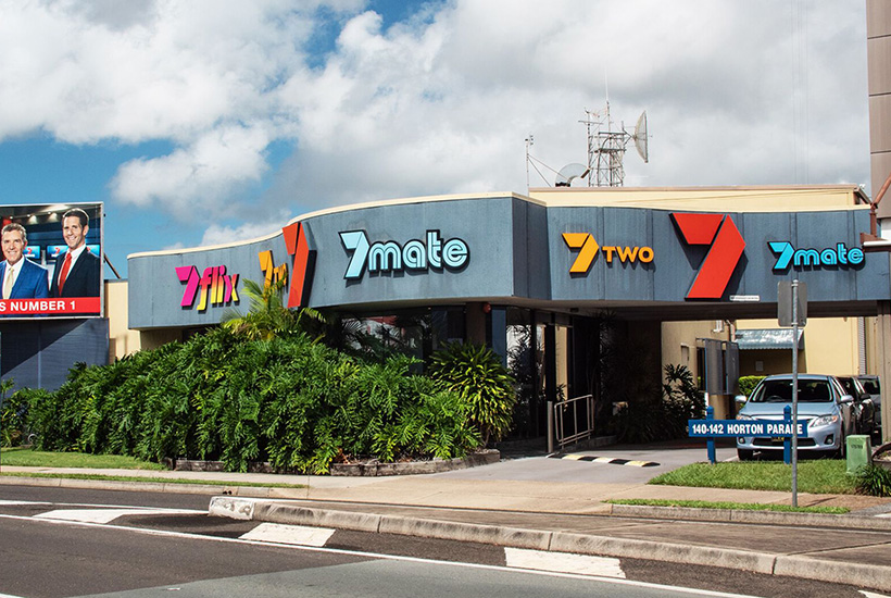 The 7 Network offices in Maroochydore.
