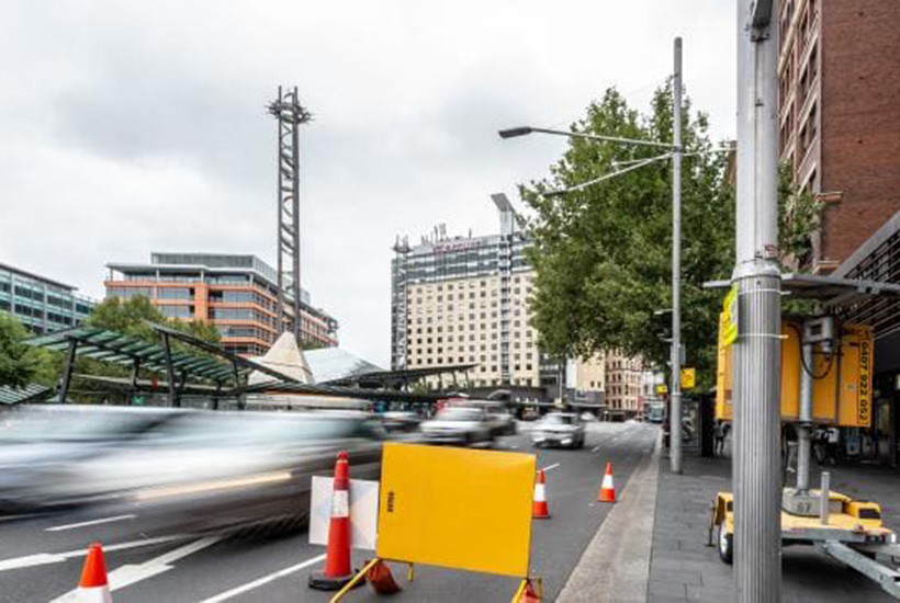 The area around Central Station is earmarked for redevelopment Picture: Monique Harmer
