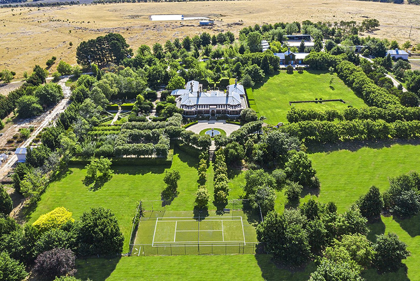 The Larundel estate in regional Victoria.
