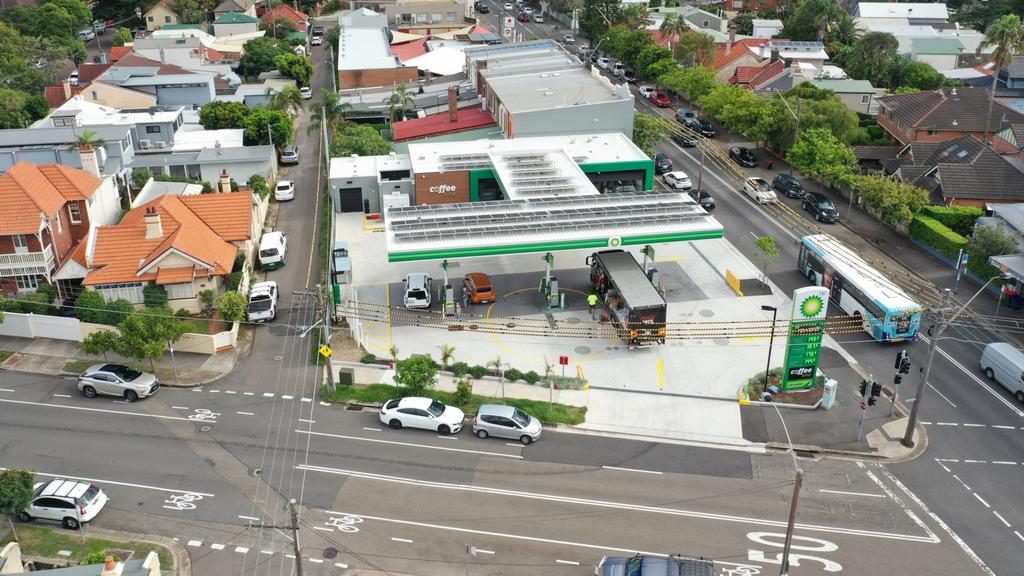 A private investor has paid $7.2 million for this redeveloped service station in Manly.
