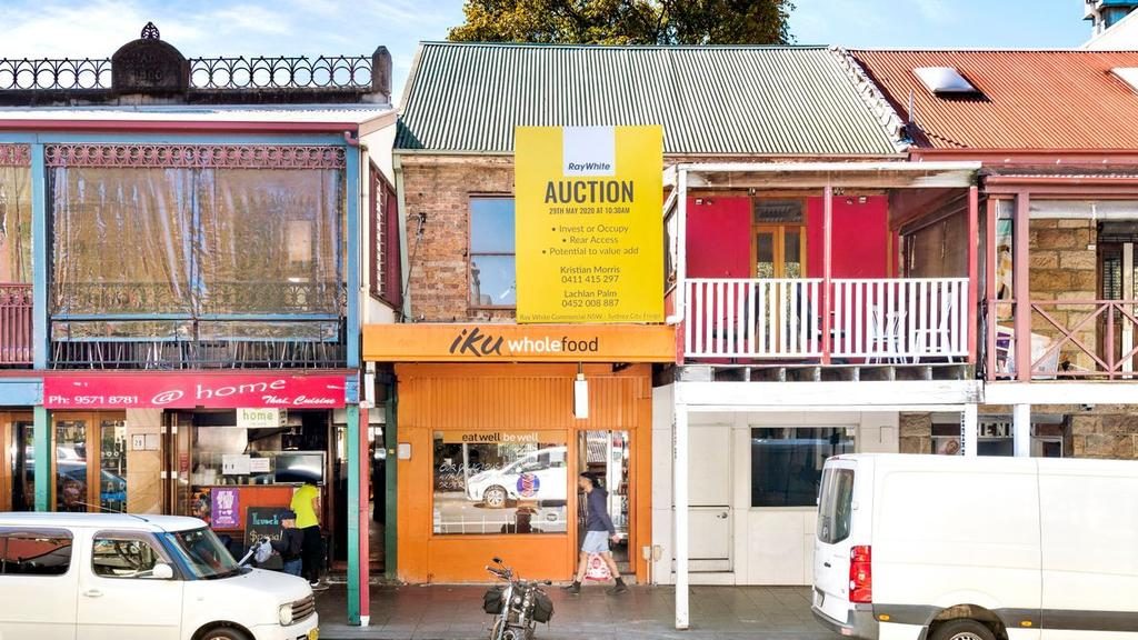 No. 25A Glebe Point Rd in Glebe smashed its reserve price.