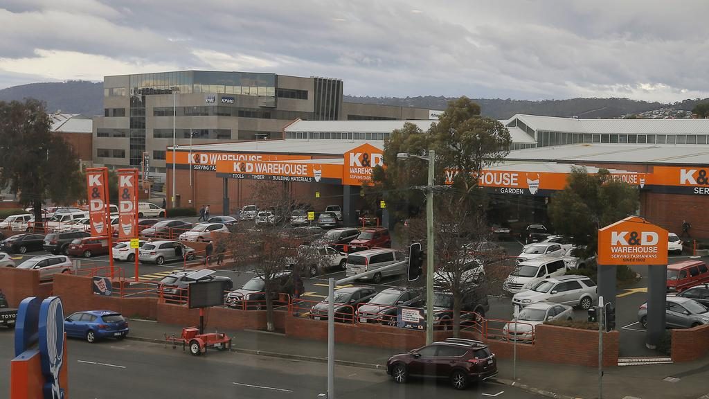 The proposal sits on the site to the left of the former K&D hardware store, which is earmarked to become university student accommodation. Picture: MATHEW FARRELL