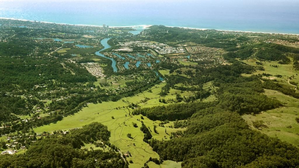 The land at Currumbin Valley.
