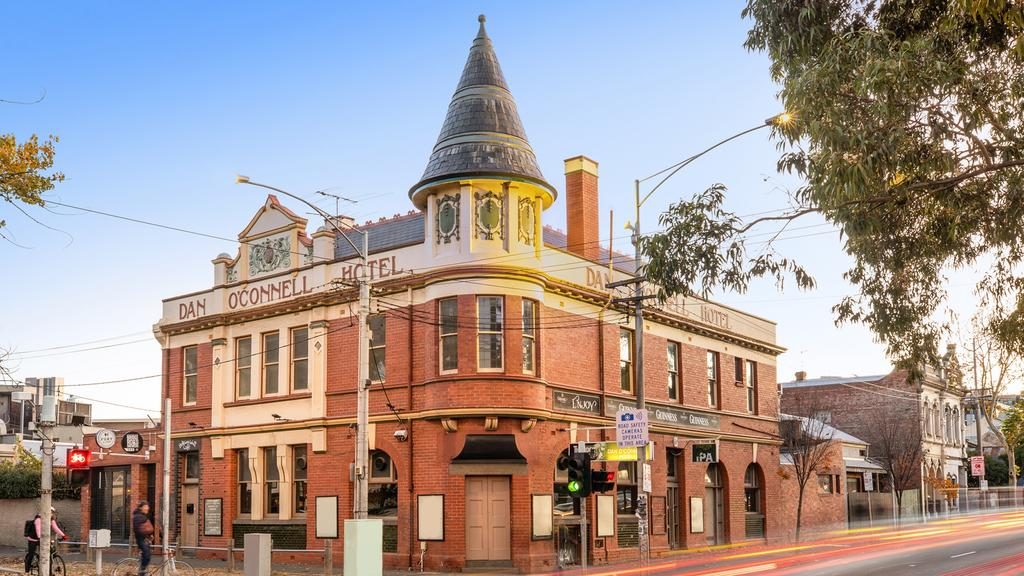The 136-year-old building housing the Dan O’Connell Hotel ar 223-227 Canning St, Carlton, is on the market.