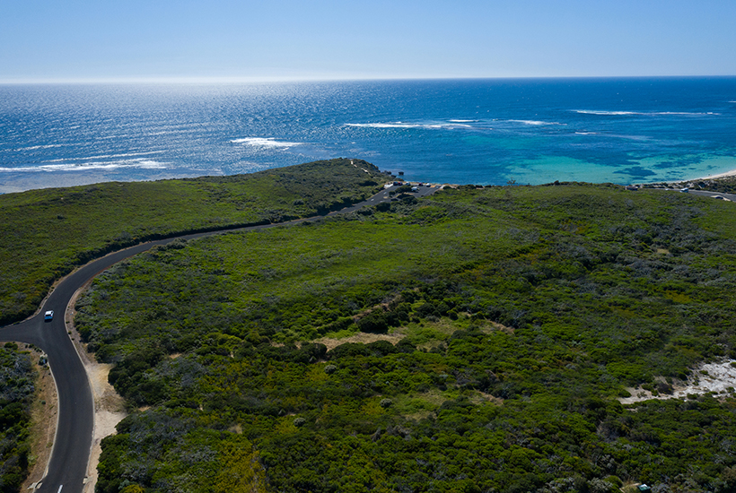The site of the future five-star Margaret River resort.

