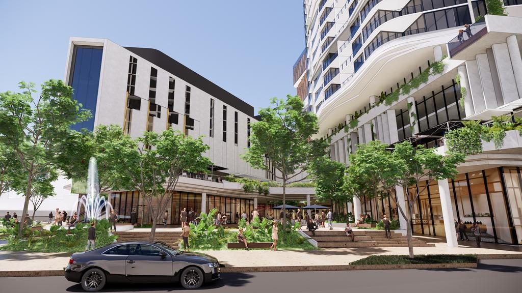 The proposed Toowong Town Centre.
