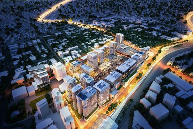 An Artist’s impression of Vicinity Centres’ Bankstown project.
