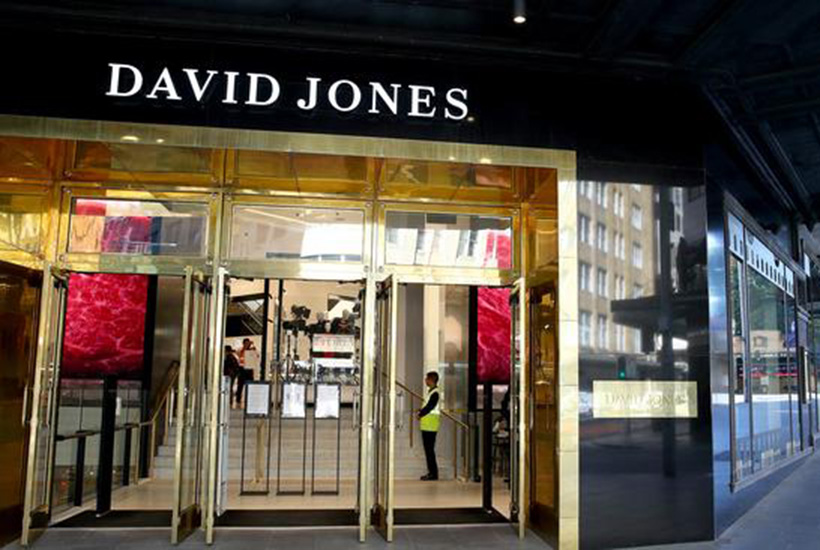 David Jones’ Elizabeth Street store in the Sydney CBD. Picture: Toby Zerna
