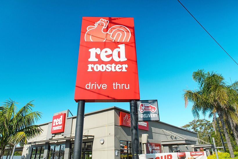 The Red Rooster at Port Macquarie is attracting strong interest online.
