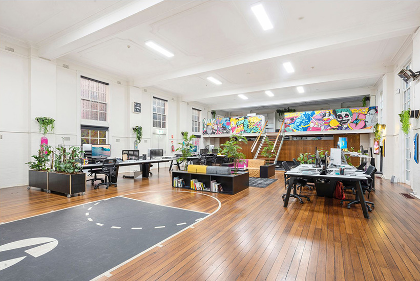 Most-viewed: Sydney office with indoor basketball court a slam dunk