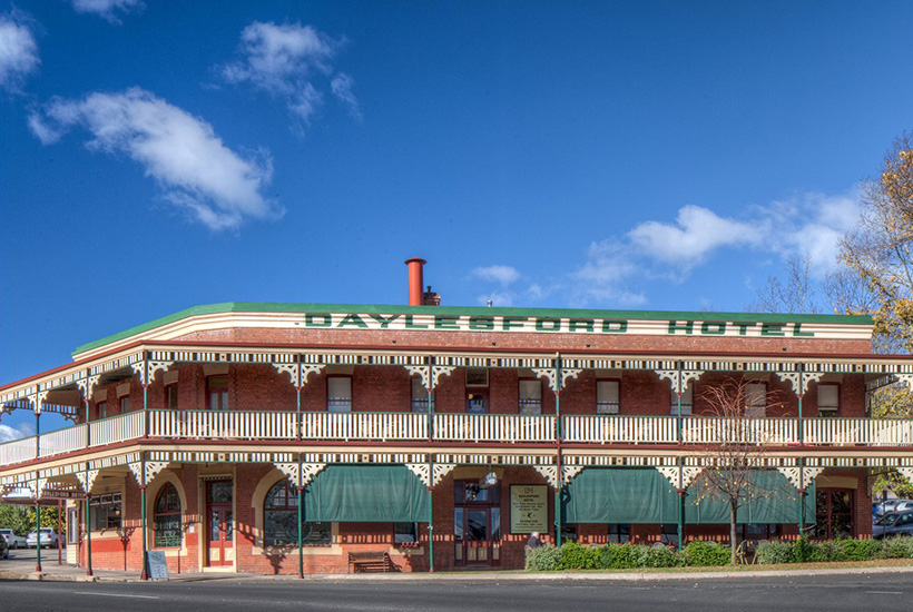 The Daylesford Hotel.
