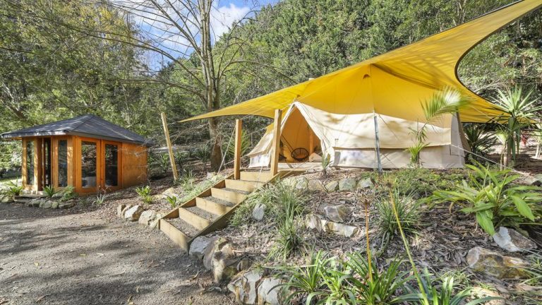 ‘Glamping’ property with mini donkeys Australia’s number one commercial listing