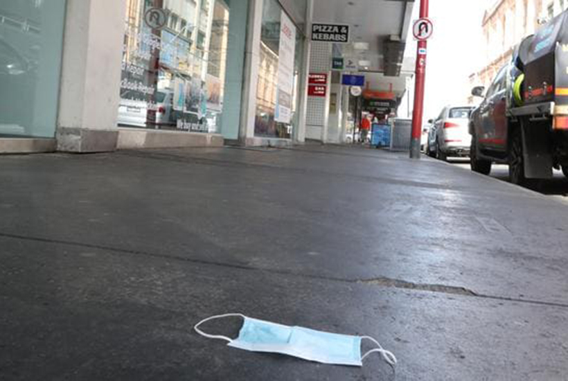 A deserted Chapel St in Prahran. Picture: David Crosling
