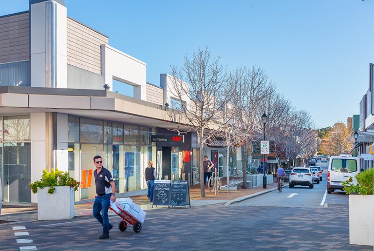 Snare four banks as tenants with entire Claremont retail strip