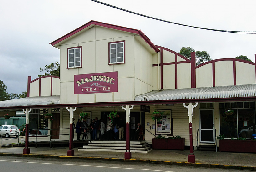Noosa’s Majestic Theatre has reopened for business.
