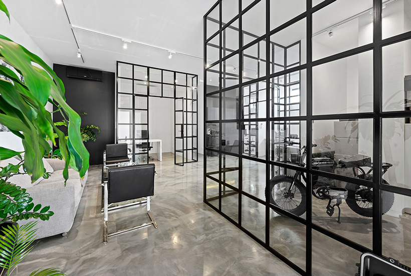 The stunning office in Surfers Paradise.