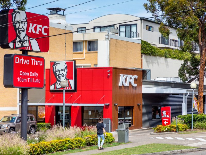 Hungry investors snapped up a number of fast food properties, including this Dee Why KFC that sold for $7.2 million. Picture: realcommercial.com.au/sold
