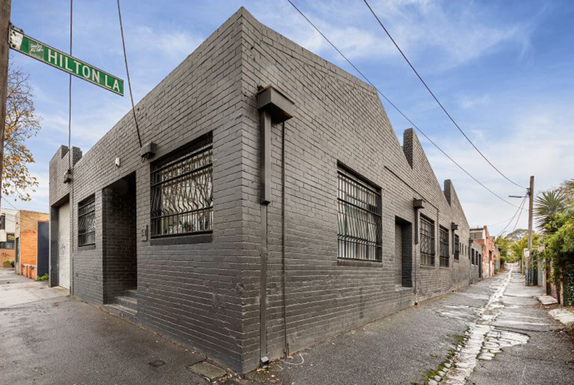 This cute Clifton Hill warehouse is currently on the market. Picture: realcommercial.com.au/for-sale