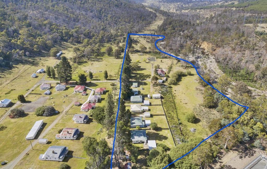 Part of secluded Tassie village on the market at sharp price