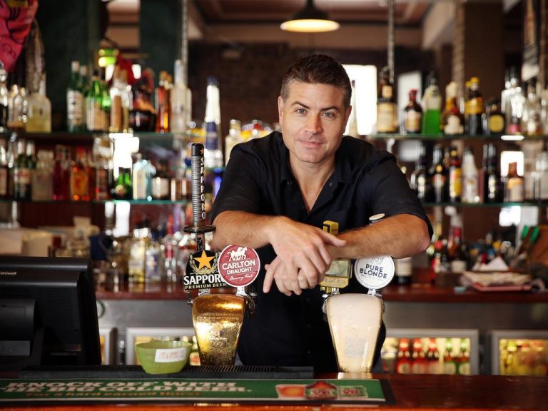 The Bachelorette star Stu Laundy buys Lennox Head’s iconic Lennox Hotel with Fraser Short