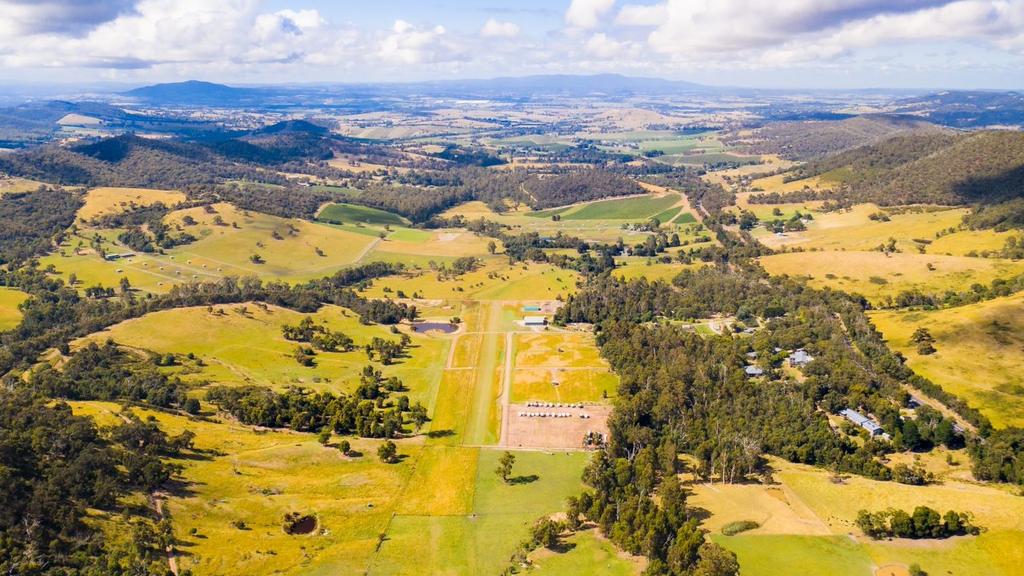 Yarra Valley Estate for sale with openair chapel, ‘edible forest’