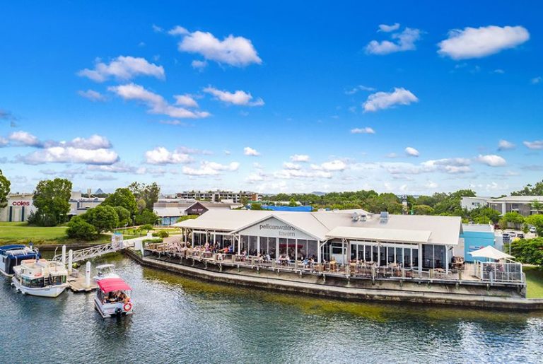 A Centrelink office, waterfront pub and oceanfront homes attract interest