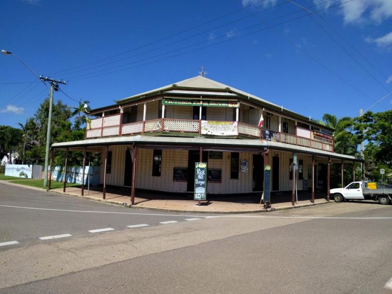 Site of fire-ravaged iconic Queensland pub listed for sale
