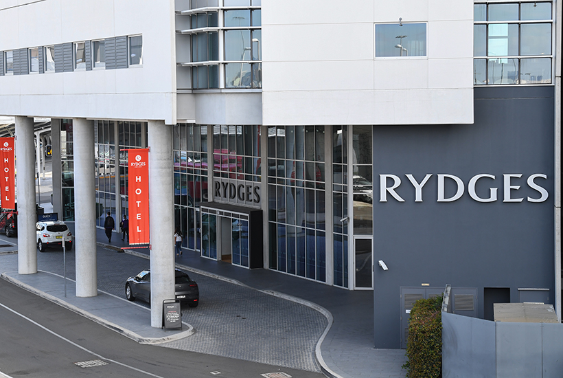 Rydges Hotel at Sydney Airport is located just 100m from the airport. Picture: Getty