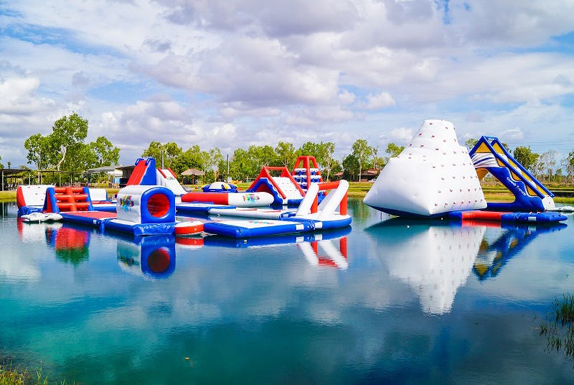 Barra Fun Park is one of a number of theme parks and holiday parks currently on the market.  Picture: realcommercial.com.au/for-sale
