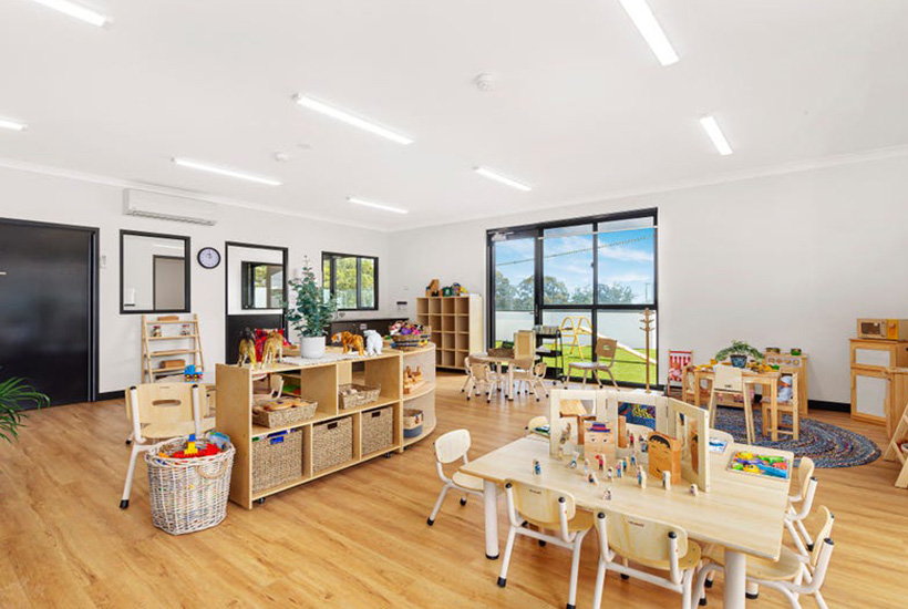 Childcare is one asset class that will indirectly benefit from the federal budget with increased funding likely to boost investor confidence. Picture: realcommercial.com.au/for-sale