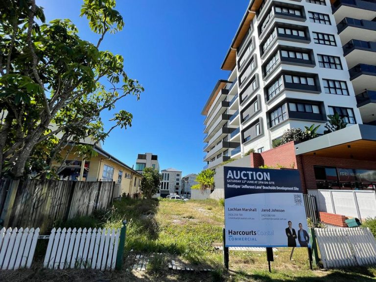 Barmy Palmy: Beachside prime site spikes $1 million in three months